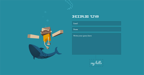 30 Trendy Contact Form Designs