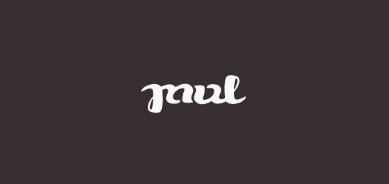 collection of 46 beautiful logos using handwriting fonts