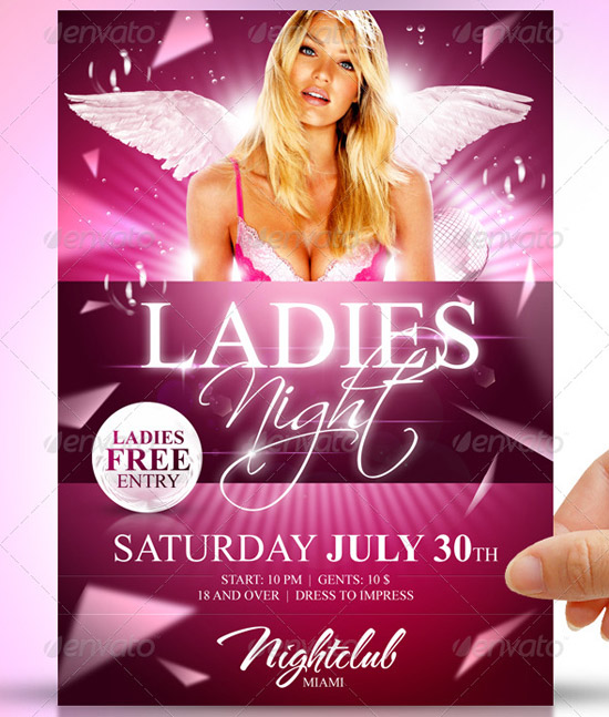 Ladies Night Party Flyer