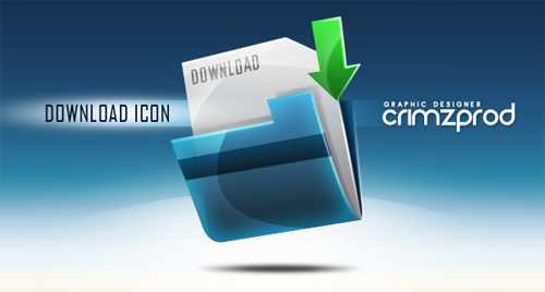 Create a Download Folder Icon in Photoshop