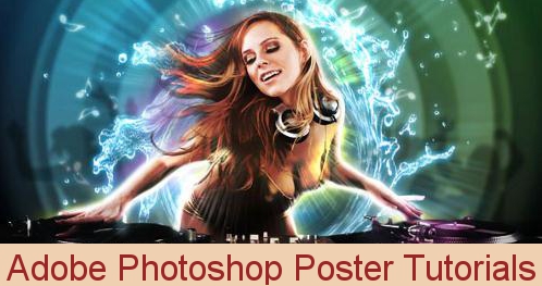 Adobe photoshop poster tutorials 