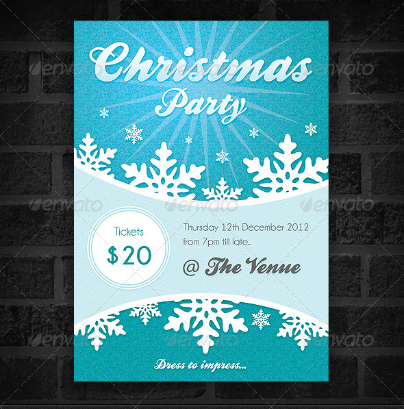 Christmas Party - Event Poster