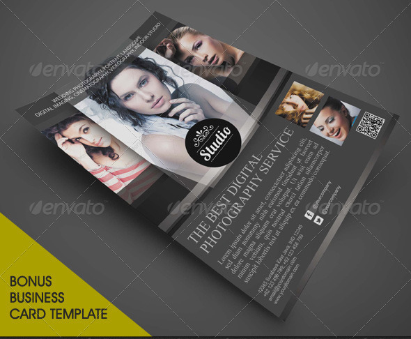 imple Photographer Flyer Template