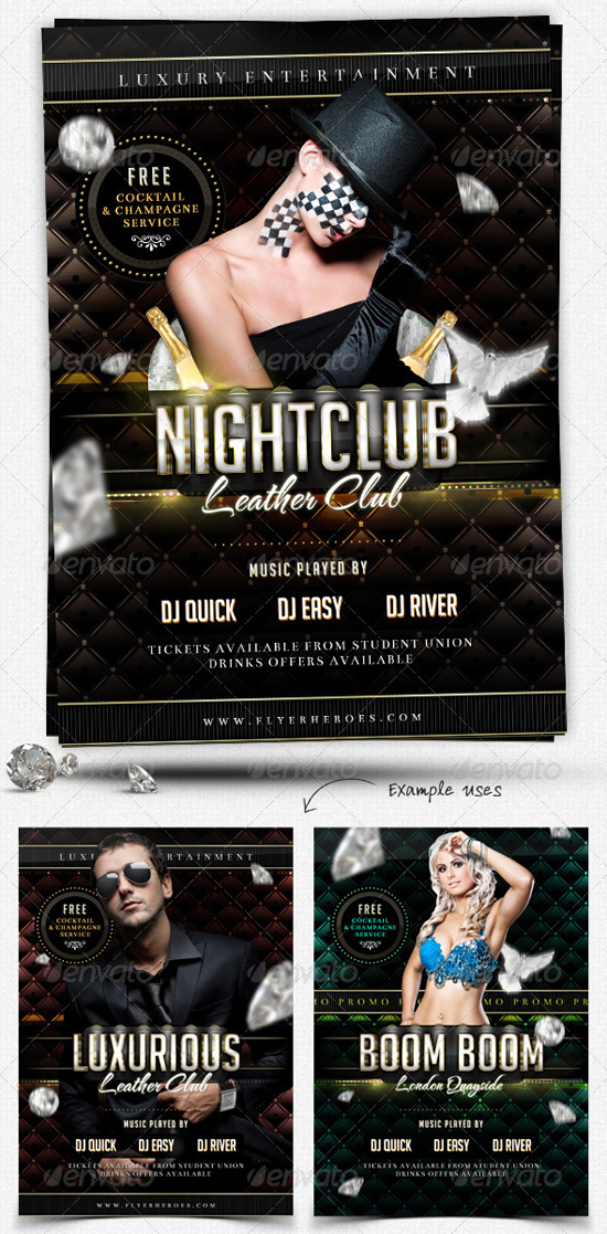 Luxury Nightclub Flyer Template