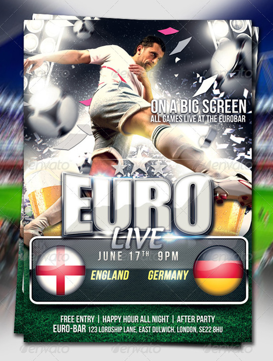 Euro Cup Flyer Template