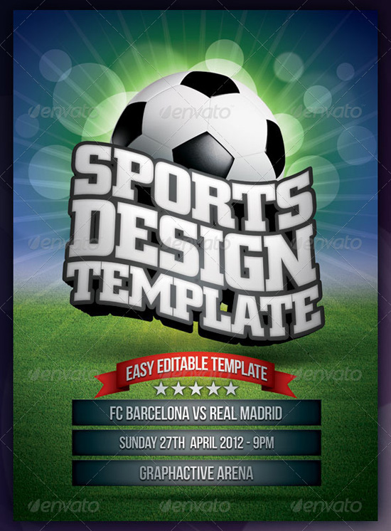 Sports Poster Design Template