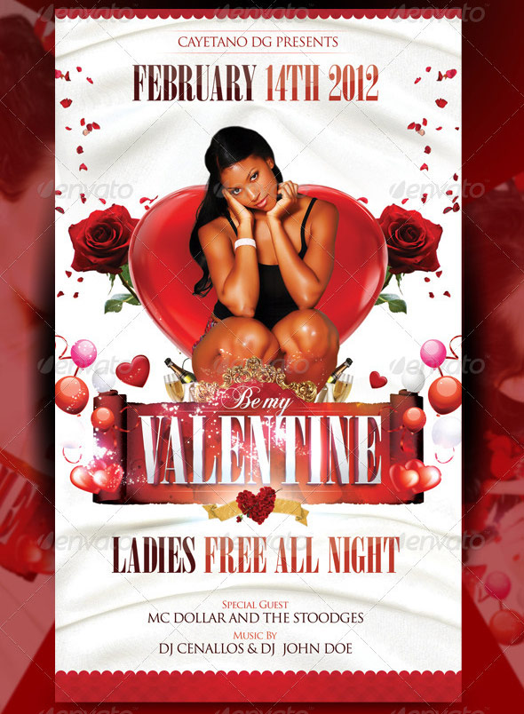 valentines day party flyer