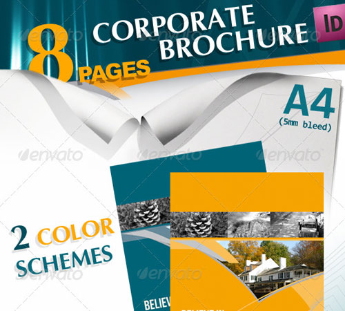 Corporate A4 Brochure