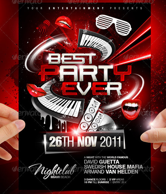 Best Party ever Flyer Template