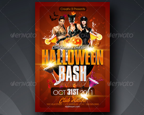 Halloween Bash Flyer Template