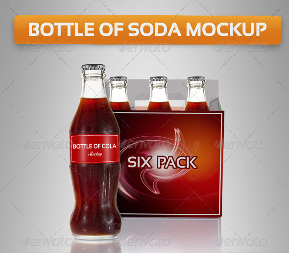 Bottle Cola Mockup
