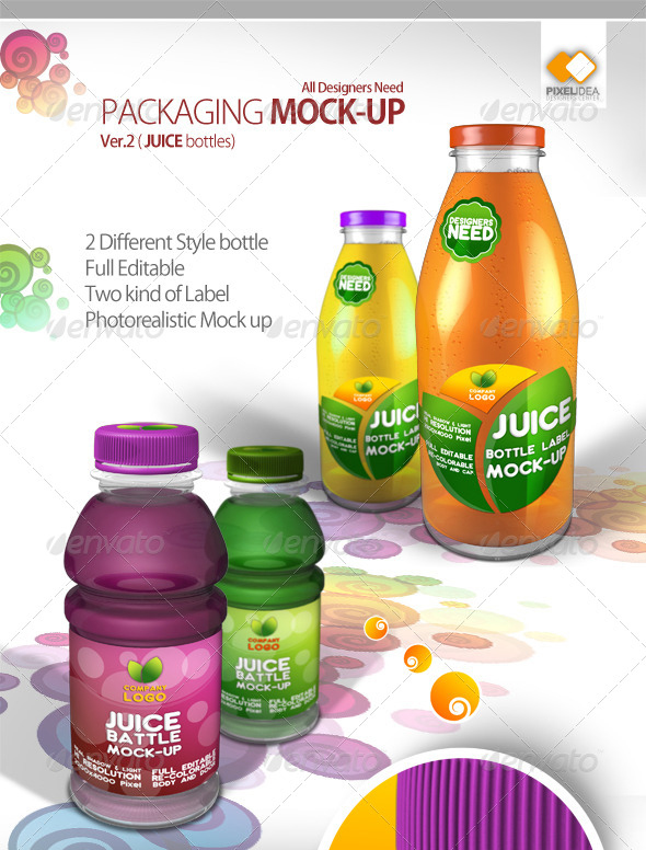 Packaging Mock-up Ver. 02 (2 Bottles