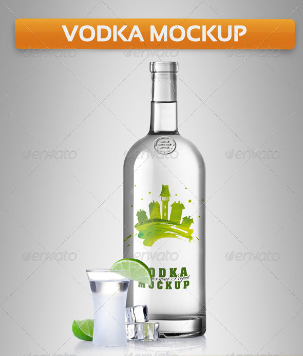 Vodka Mockup