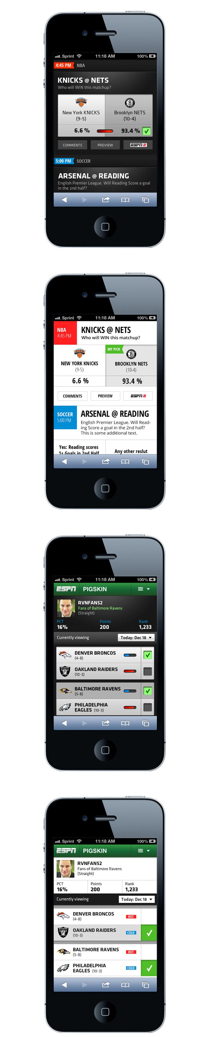 ESPN Mobile Apps