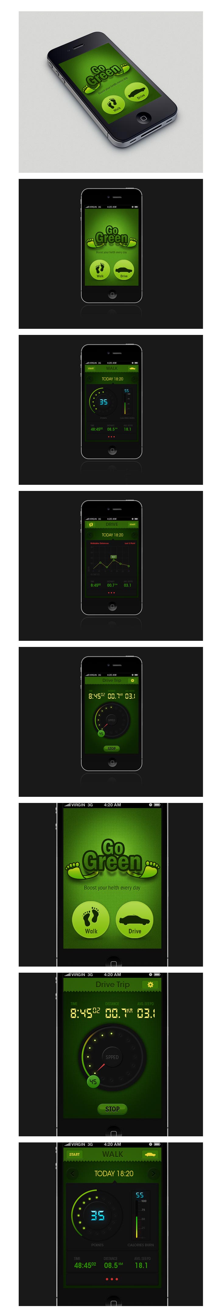 Go Green Iphone app