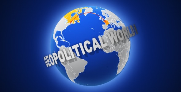 geopolitical world map