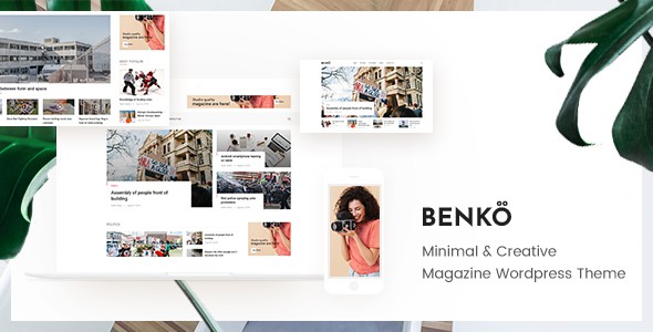 benko - creative magazine wordpress theme