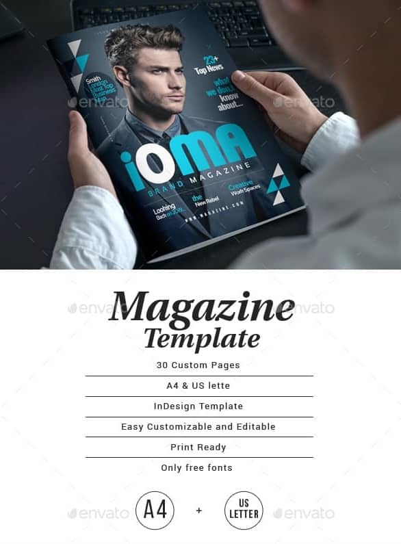 magazine template