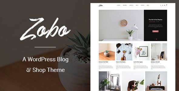 zobo - a wordpress blog and shop theme