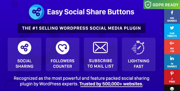 easy social share buttons for wordpress