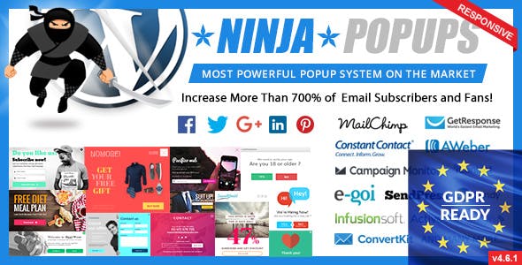 popup plugin for wordpress - ninja popups