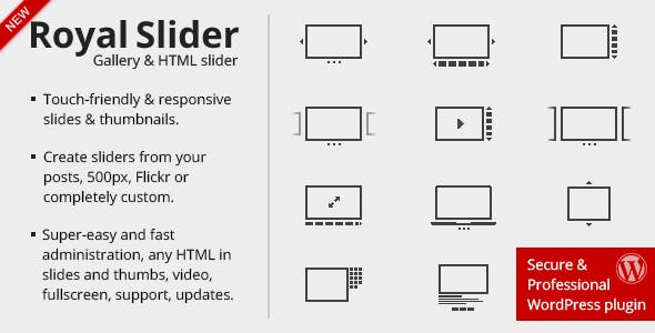 royalslider - touch content slider for wordpress